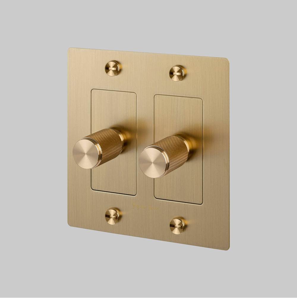 Buster + Punch NDK-424311 Brass 2g Dimmer / Led / Cross / With Logo / Brass Image 1