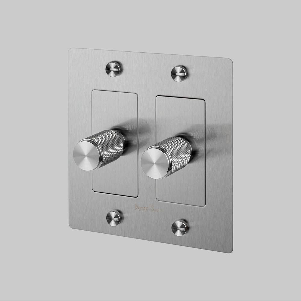 Buster + Punch NDK-074313 Steel 2g Dimmer / Led / Cross / With Logo / Steel Image 1