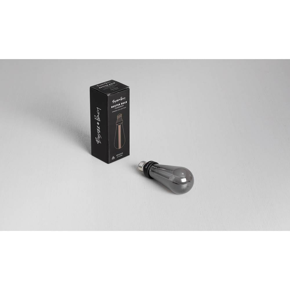 Buster + Punch BB-TD-E26-ND-SM-B Smoked Buster Bulb / Smoked Image 2