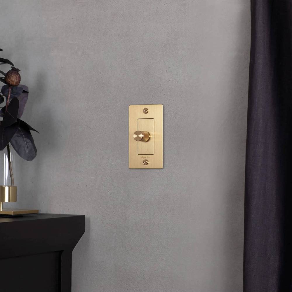 Buster + Punch NDK-143418 White 1g Incandescent Dimmer Switch / With Logo / White Image 4