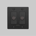 Buster + Punch  2g Dimmer / Led / Cross / With Logo / Black