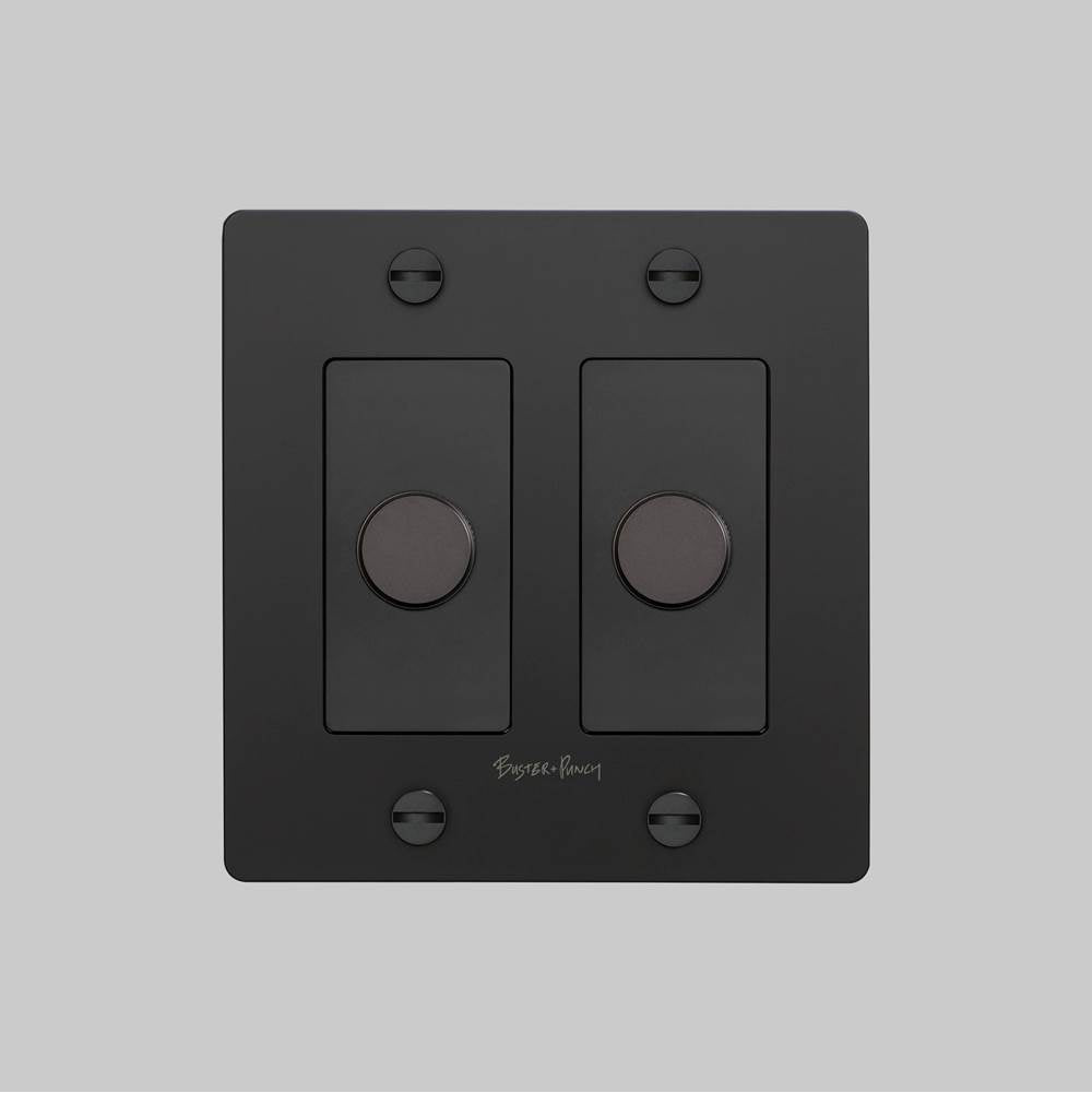 Buster + Punch  2g Dimmer / Led / Cross / With Logo / Black