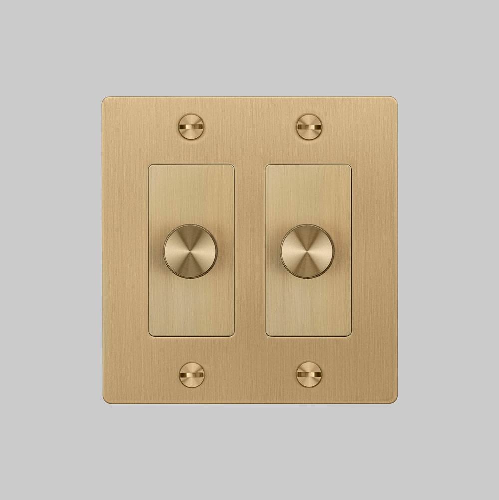 Buster + Punch  2g Dimmer / Led / Cross / Without Logo / Brass