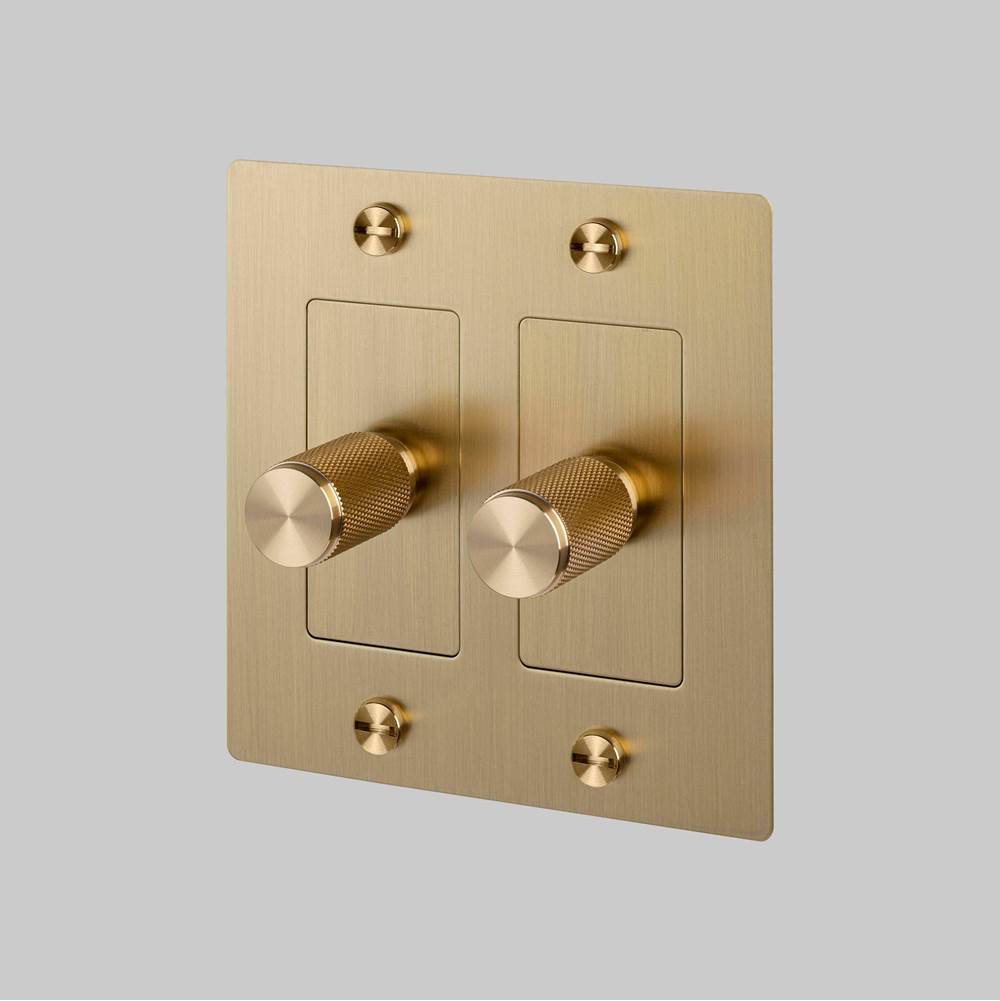 Buster + Punch NDK-424316 Brass 2g Dimmer / Led / Cross / Without Logo / Brass Image 1