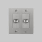 Buster + Punch  2g Dimmer / Led / Cross / Without Logo / Steel