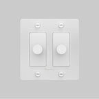 Buster + Punch  2g Dimmer / Led / Cross / With Logo / White