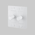 Buster + Punch NDK-144319 White 2g Dimmer / Led / Cross / Without Logo / White Image 1
