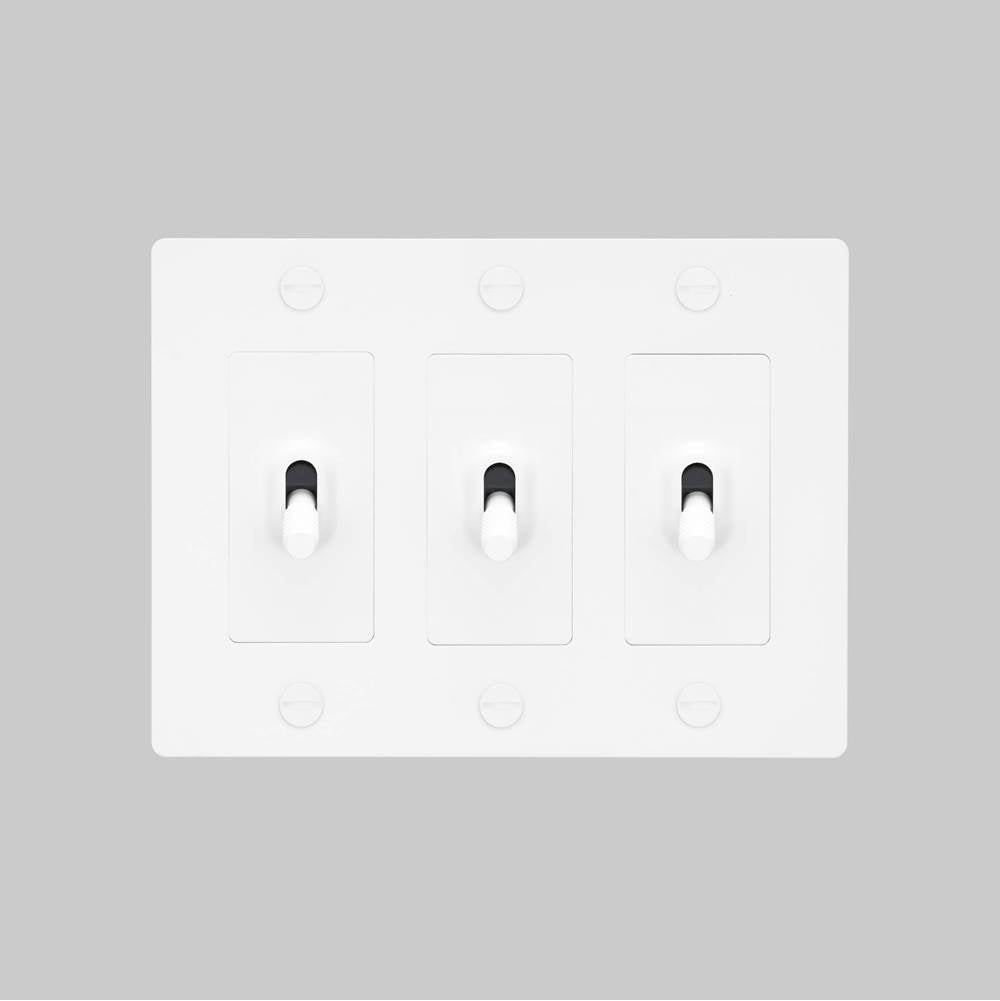 Buster + Punch  3g Toggle / Cross / Without Logo / White