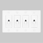 Buster + Punch  4g Toggle / Cross / Without Logo / White