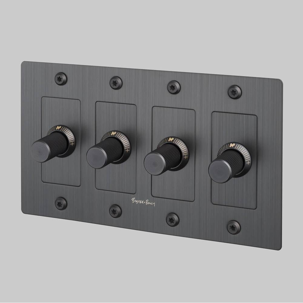 Buster + Punch NDK-094342 Smoked Bronze 4g Dimmer / Led / Linear / With Logo / Smoked Bronze Image 1