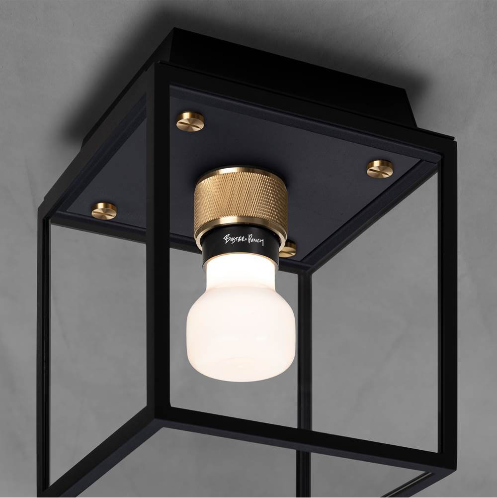 Buster + Punch NCA-063538 Black,Brass Caged Wet / Ceiling / Small / Black / Brass Image 3