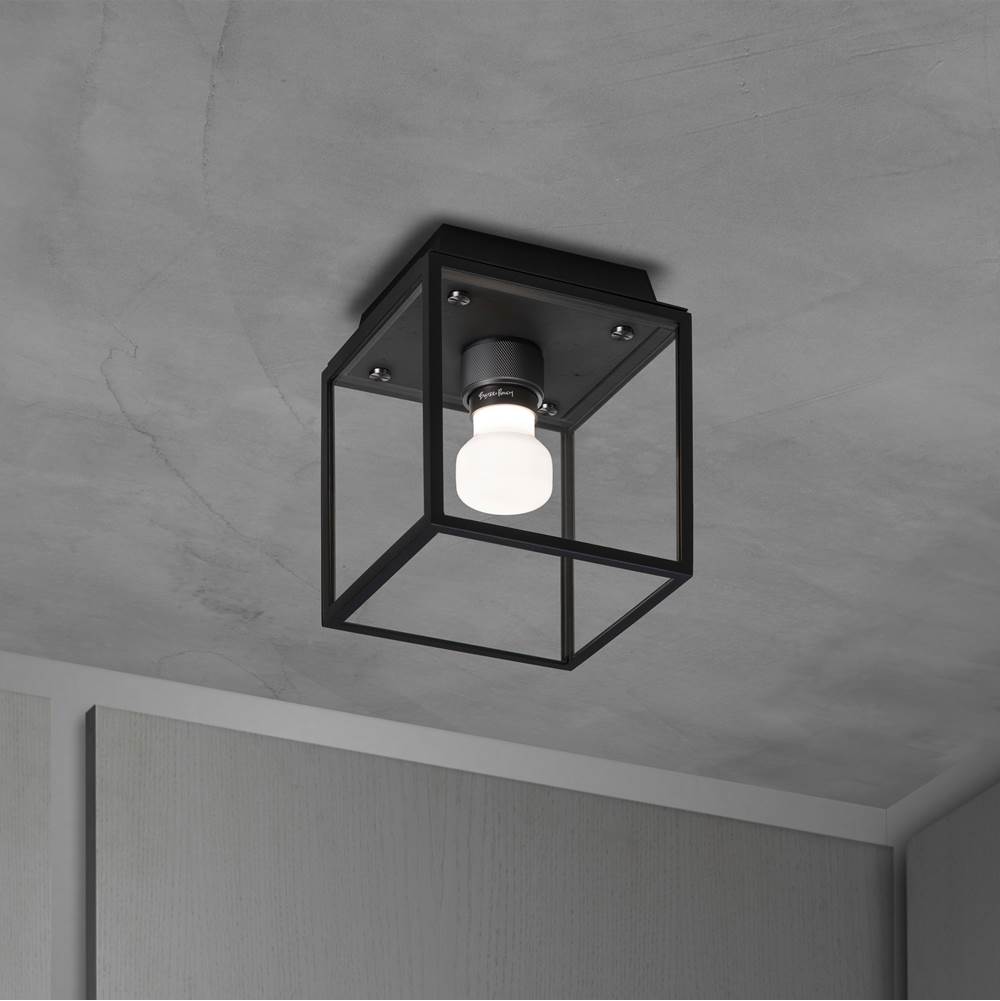 Buster + Punch NCA-533537 Black,Gun Metal Caged Wet / Ceiling / Small / Black / Gun Metal Image 1