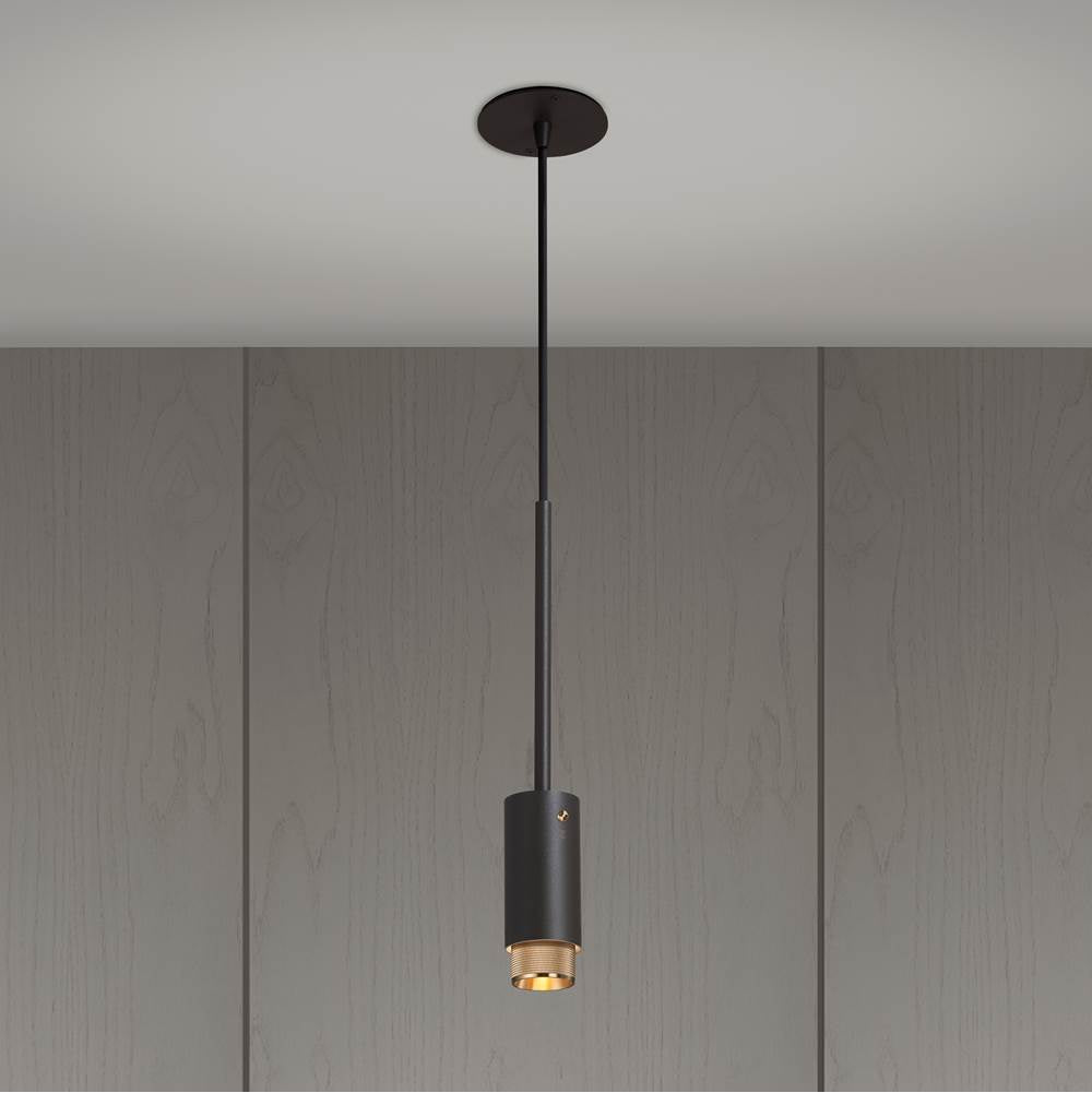 Buster + Punch NEIG-183940 Brass Exhaust Pendant / Cross / Graphite / Brass Image 1