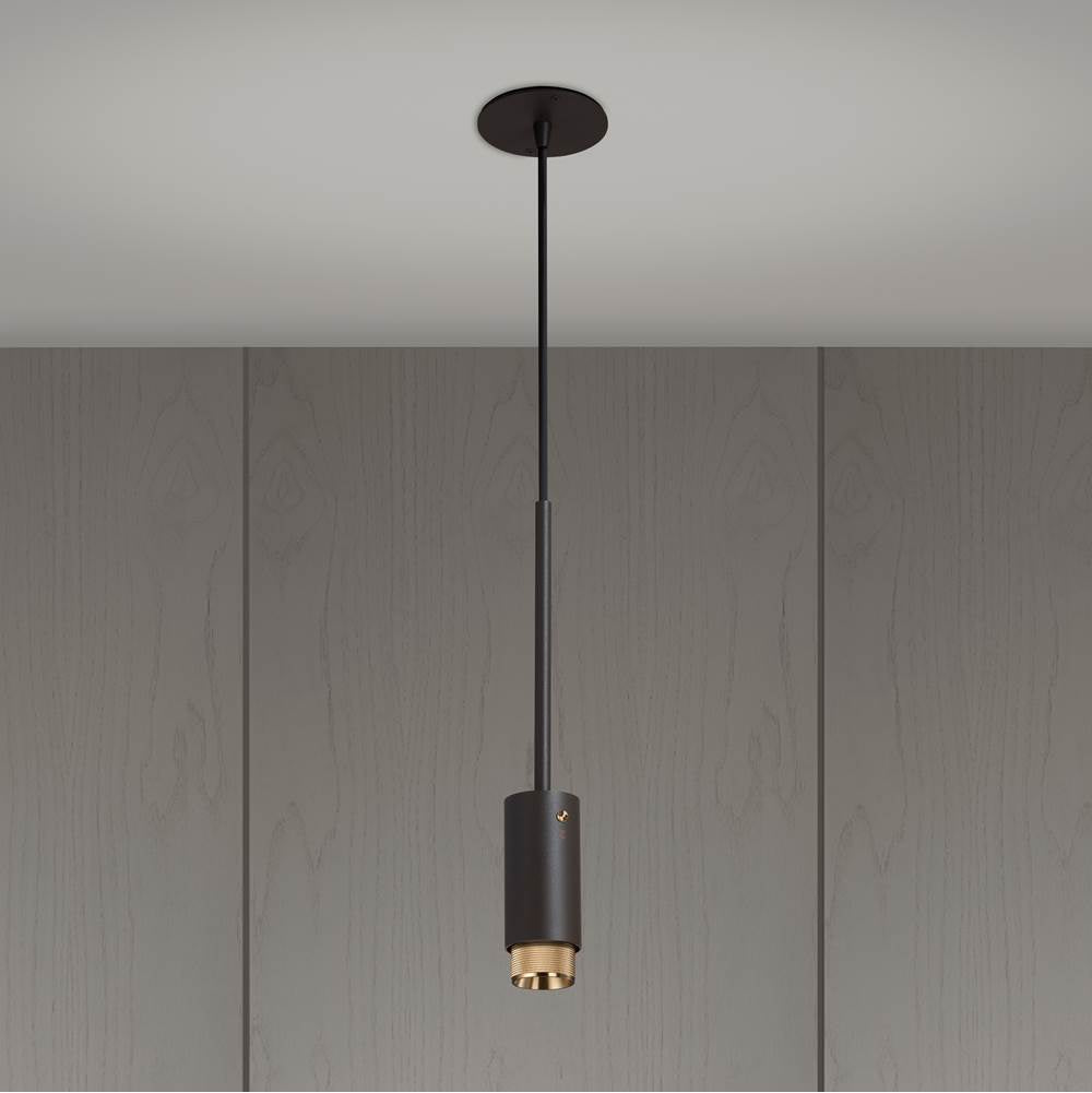 Buster + Punch  Exhaust Pendant / Cross / Graphite / Brass