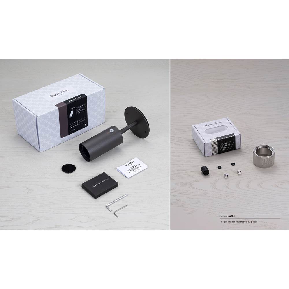 Buster + Punch NEIG-194010 Steel Exhaust Surface / Cross / Graphite / Steel Image 2