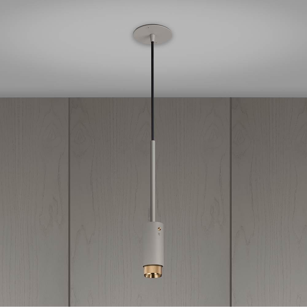 Buster + Punch  Exhaust Pendant / Cross / Stone / Brass