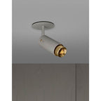 Buster + Punch NEIG-253985 Brass Exhaust Spot / Linear / Stone / Brass Image 1