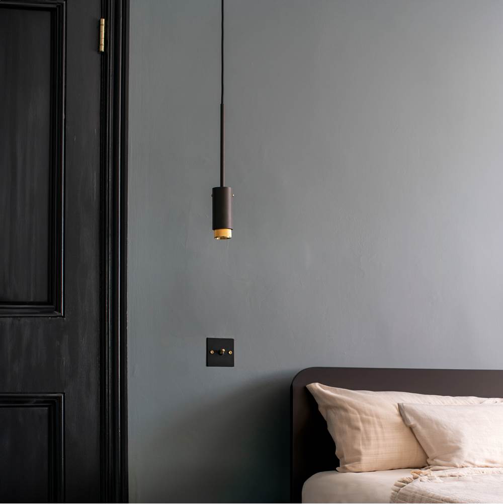 Buster + Punch NEIG-613941 Smoked Bronze Exhaust Pendant / Cross / Graphite / Smoked Bronze Image 3