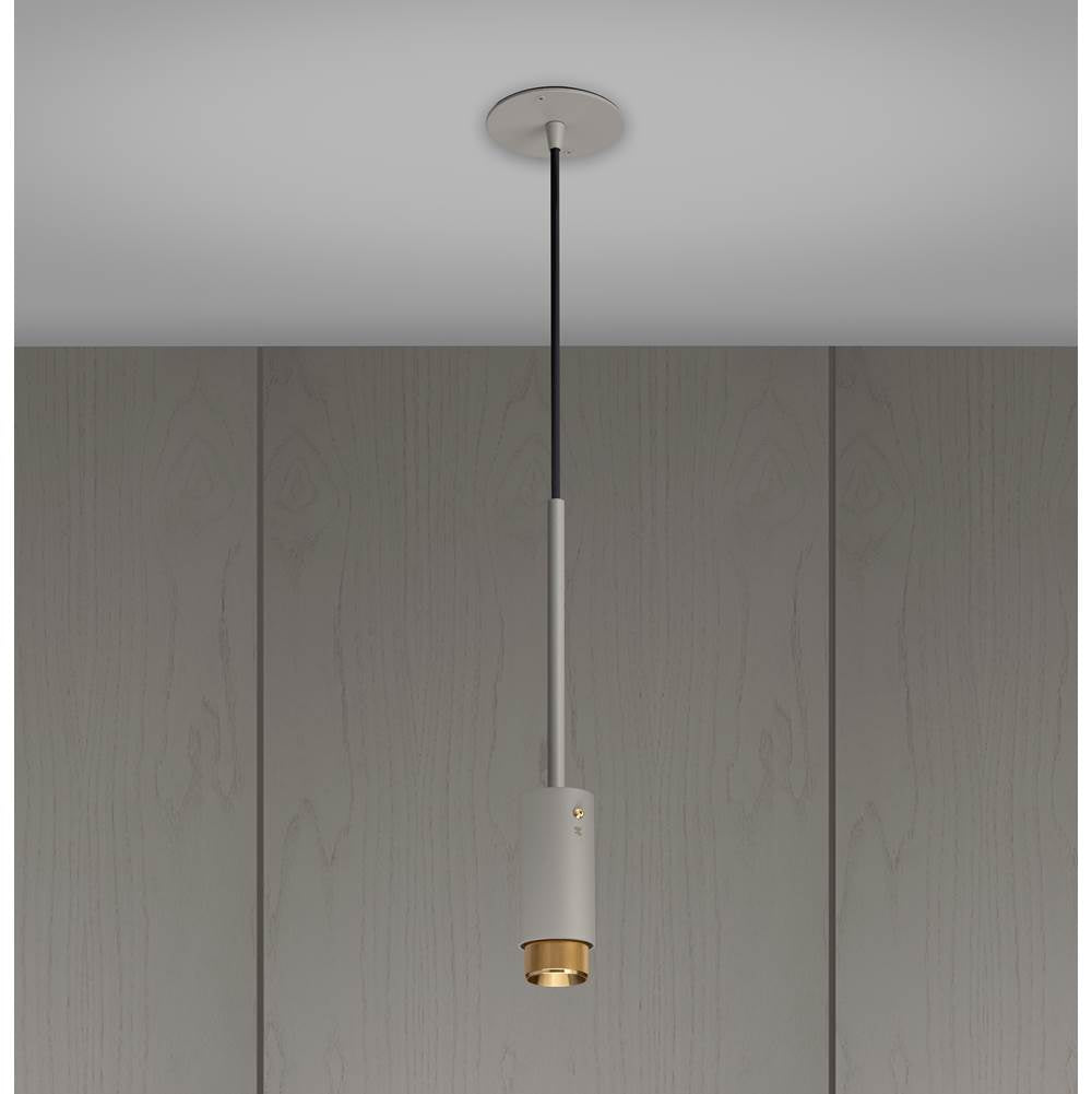 Buster + Punch NEIG-653953 Gun Metal Exhaust Pendant / Linear / Stone / Gun Metal Image 1
