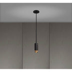 Buster + Punch NEIG-683944 Burnt Steel Exhaust Pendant / Linear / Graphite / Burnt Steel Image 1