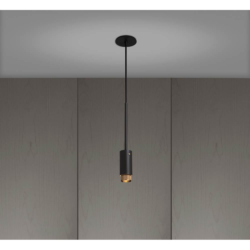 Buster + Punch NEIG-683944 Burnt Steel Exhaust Pendant / Linear / Graphite / Burnt Steel Image 1
