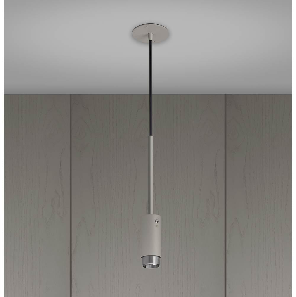 Buster + Punch  Exhaust Pendant / Linear / Stone / Burnt Steel