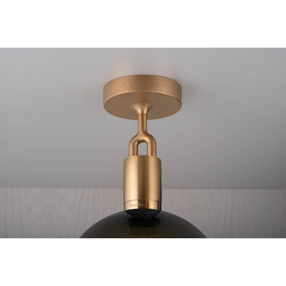 Buster + Punch Forked Ceiling / Globe / Smoked / Large / Brass
