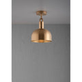 Buster + Punch NFC-813203 Brass Forked Ceiling / Shade / Medium / Brass Image 1