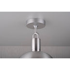 Buster + Punch Forked Ceiling / Shade / Globe / Opal / Medium / Steel
