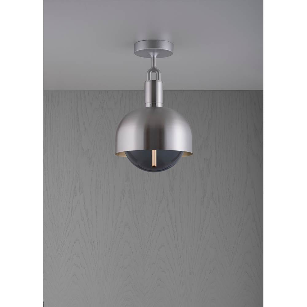 Buster + Punch NFC-853210 Steel Forked Ceiling / Shade / Globe / Smoked / Medium / Steel Image 1