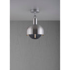 Buster + Punch NFC-853210 Steel Forked Ceiling / Shade / Globe / Smoked / Medium / Steel Image 1