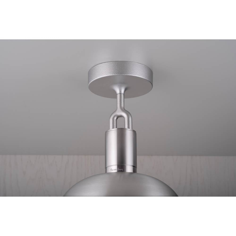 Buster + Punch Forked Ceiling / Shade / Globe / Smoked / Medium / Steel