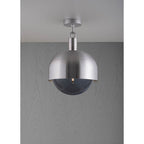Buster + Punch NFC-853212 Steel Forked Ceiling / Shade / Globe / Smoked / Large / Steel Image 1