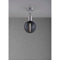 Buster + Punch NFC-853234 Steel Forked Ceiling / Globe / Smoked / Medium / Steel Image 1
