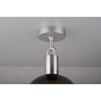 Buster + Punch Forked Ceiling / Globe / Smoked / Medium / Steel