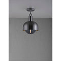 Buster + Punch NFC-863220 Gun Metal Forked Ceiling / Shade / Globe / Smoked / Medium / Gun Metal Image 1