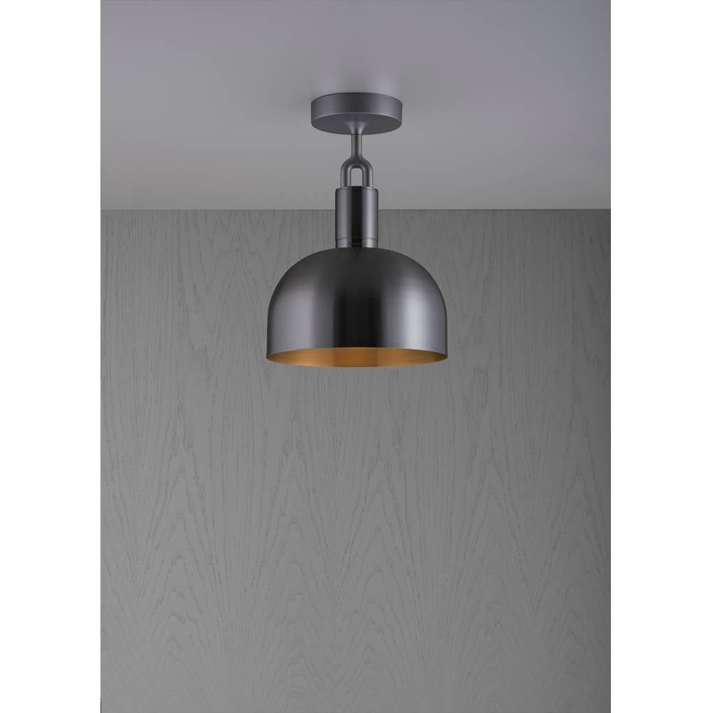 Buster + Punch NFC-863223 Gun Metal Forked Ceiling / Shade / Medium / Gun Metal Image 1