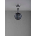 Buster + Punch NFC-883234 Gun Metal Forked Ceiling / Globe / Smoked / Medium / Gun Metal Image 1