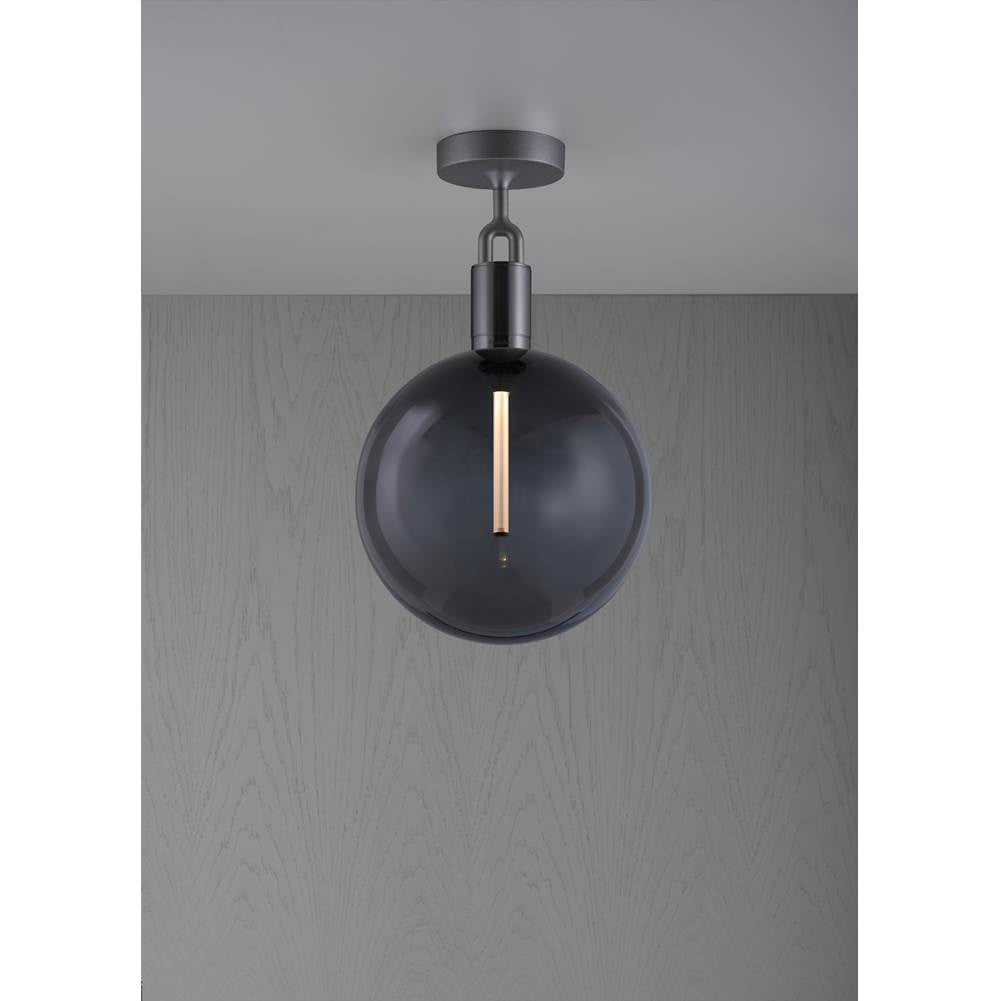 Buster + Punch NFC-883235 Gun Metal Forked Ceiling / Globe / Smoked / Large / Gun Metal Image 1