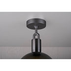Buster + Punch Forked Ceiling / Globe / Smoked / Large / Gun Metal