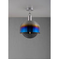 Buster + Punch NFC-893232 Burnt Steel Forked Ceiling / Shade / Globe / Smoked / Large / Burnt Steel Image 1