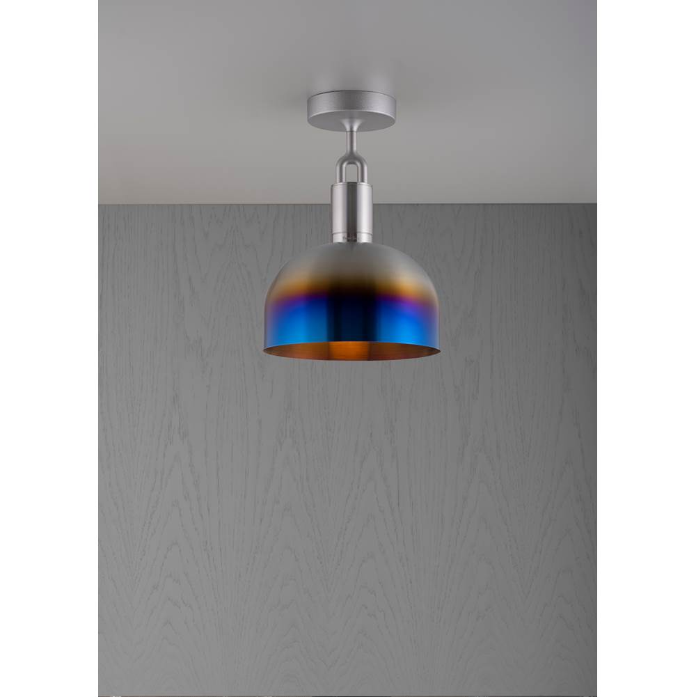 Buster + Punch NFC-893233 Burnt Steel Forked Ceiling / Shade / Medium / Burnt Steel Image 1
