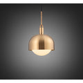 Buster + Punch NFP-813165 Brass Forked Pendant / Shade / Globe / Opal / Large / Brass Image 1