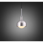 Buster + Punch NFP-833173 Steel Forked Pendant / Shade / Globe / Opal / Medium / Steel Image 1