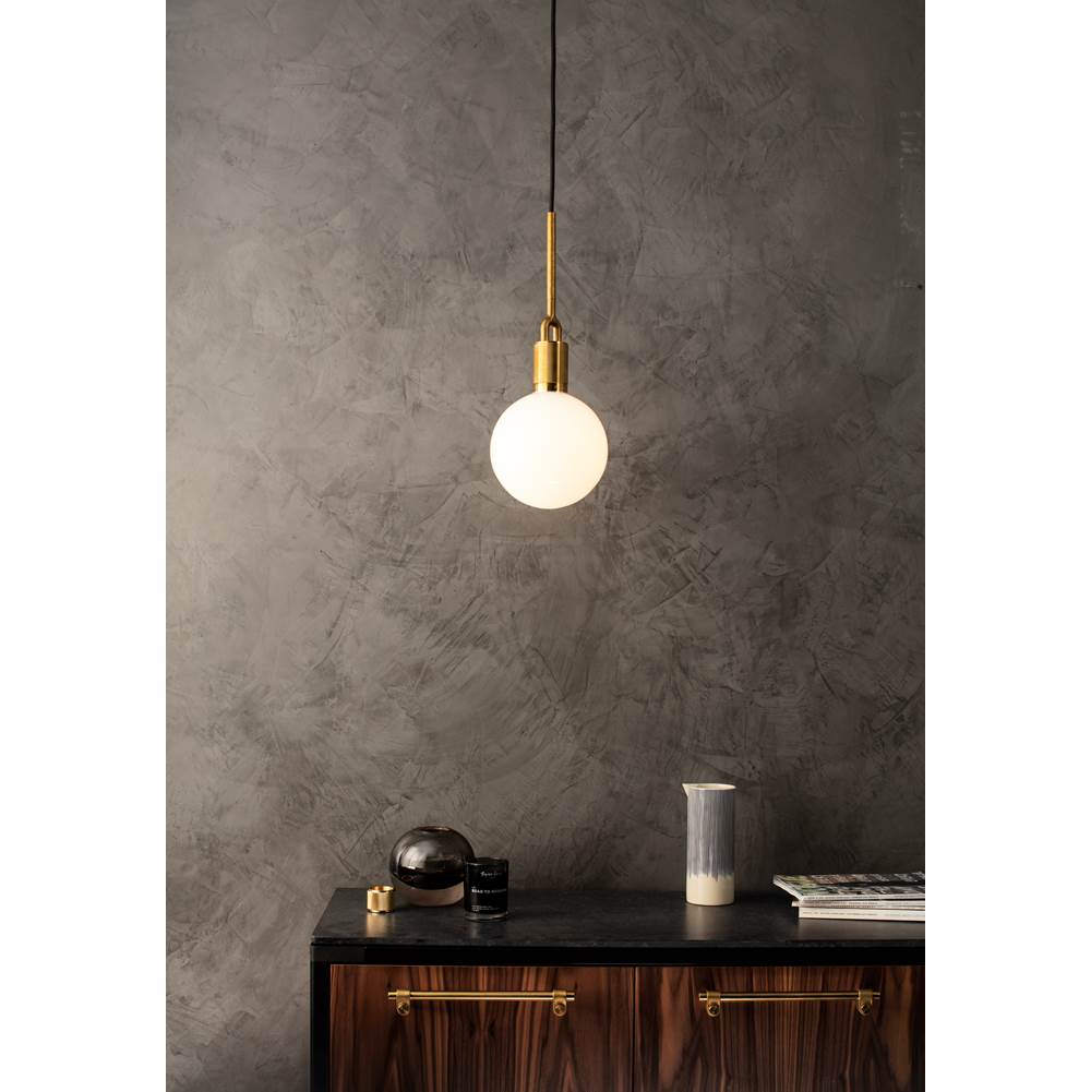 Buster + Punch NFP-843179 Steel Forked Pendant / Globe / Opal / Medium / Steel Image 3