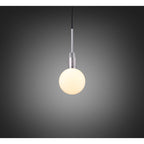 Buster + Punch NFP-843179 Steel Forked Pendant / Globe / Opal / Medium / Steel Image 1