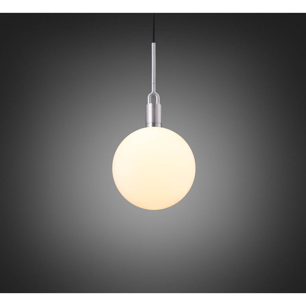 Buster + Punch NFP-843180 Steel Forked Pendant / Globe / Opal / Large / Steel Image 1
