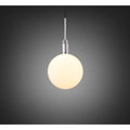 Buster + Punch NFP-843180 Steel Forked Pendant / Globe / Opal / Large / Steel Image 1