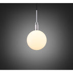 Buster + Punch NFP-843180 Steel Forked Pendant / Globe / Opal / Large / Steel Image 1