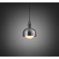 Buster + Punch NFP-863183 Gun Metal Forked Pendant / Shade / Globe / Opal / Medium / Gun Metal Image 1